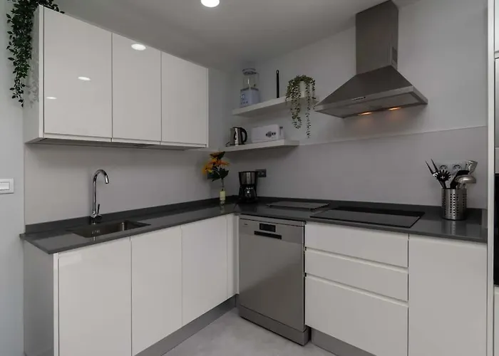 Con Piscina Comunitaria Y Terraza Privada Feriehus